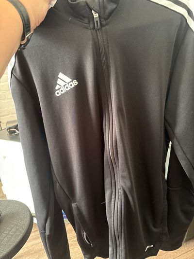 Adidas Black Zip-Up Jacket