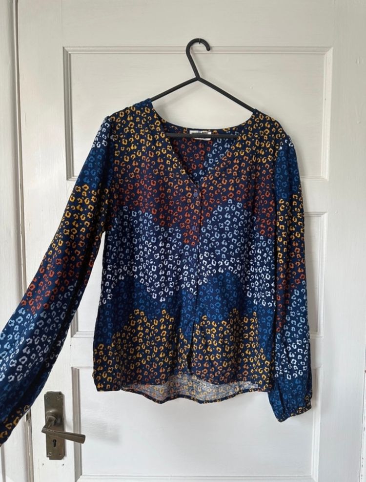 Sugarhill Brighton Sugarhill Brighton rainbow leopard blouse  product image