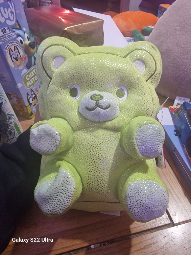 Green Teddy Bear 