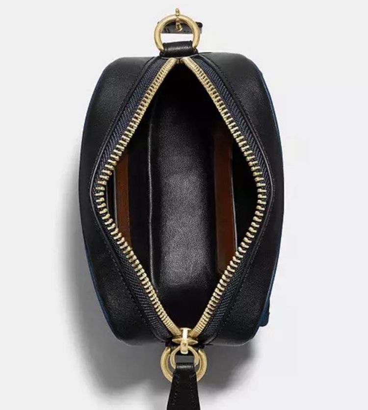 Coach x Champion Crossbody Bag £459 Blue Cross Body Leather Bag BNWT imagen 4
