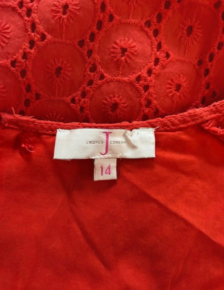 Jasper Conran Red Sleeveless Dress image 2