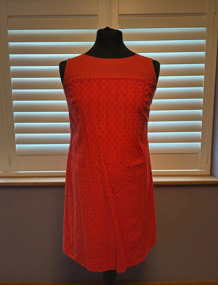 Jasper Conran Red Sleeveless Dress image 1