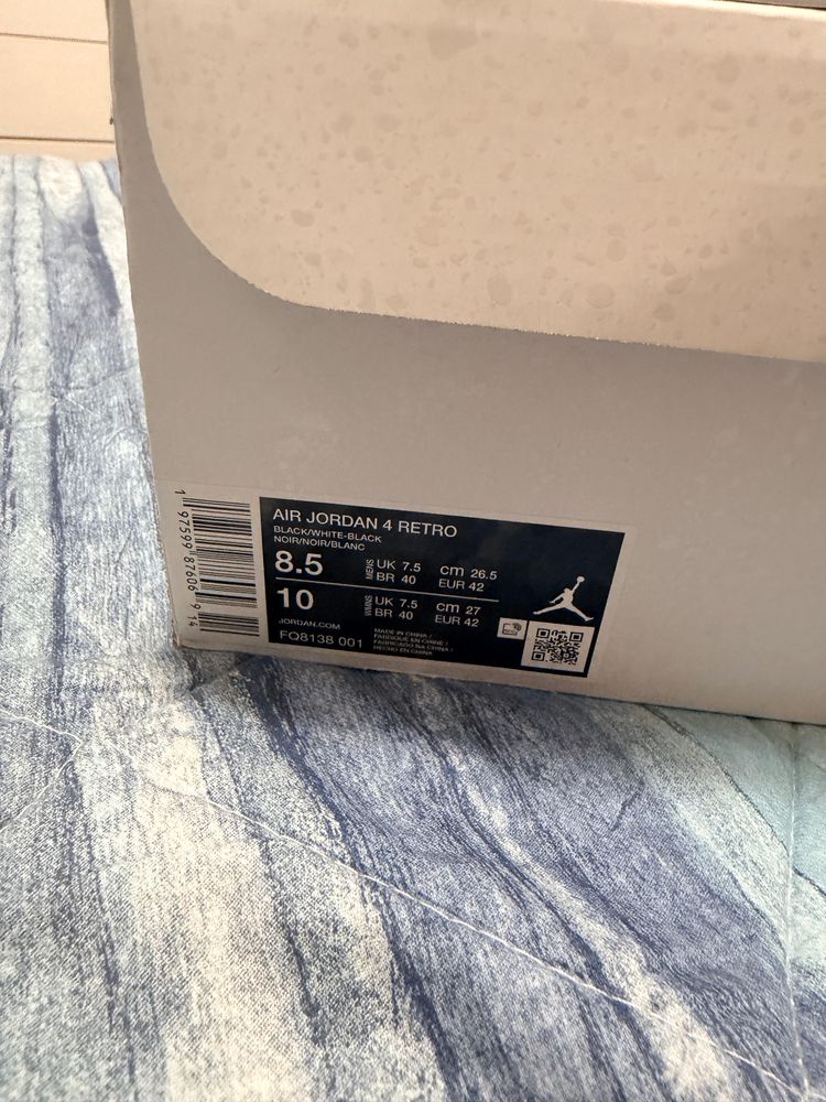 Immagine di Air Jordan 4 Retro Sneakers 6