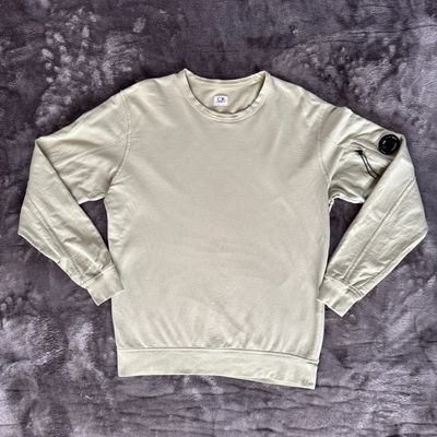 Authentic C.P. Company Light Fleece Crewneck Lens Sweatshirt