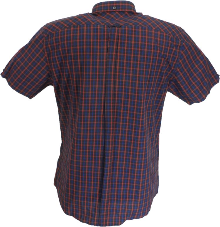 Ben Sherman Mens Sienna Signature House Check Short Sleeved Shirts image 3