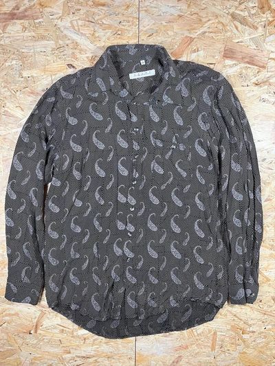 Paisley Patterned Long Sleeve Shirt