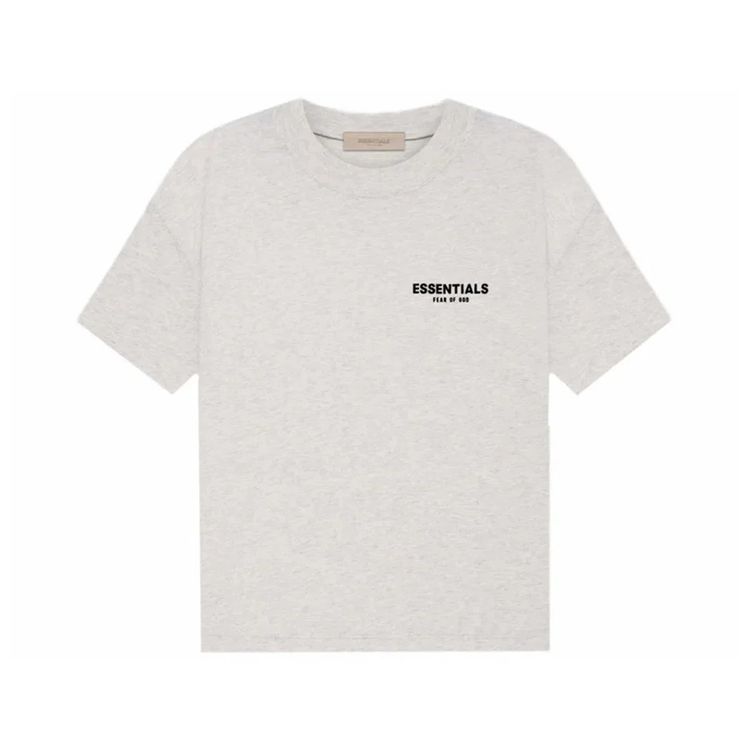 Essentials T-shirt (SS22) Light Oatmeal image 1