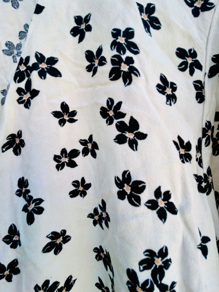 New Look Women's Floral Button-Up Blouse size16  3