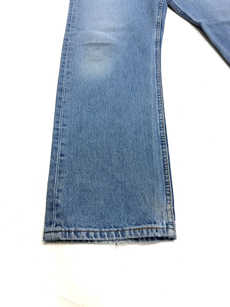 Levi's 501 Made In USA W36 L30 vintage anni 90' levis denim jeans obraz 2