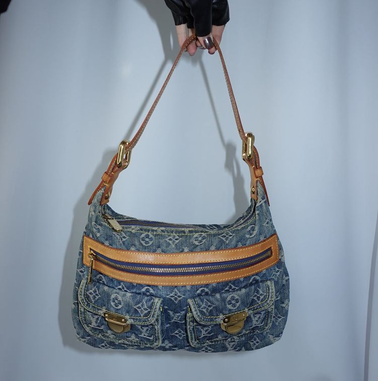 Louis Vuitton Denim Baggy Monogram image 22