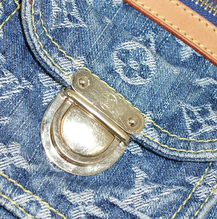 Louis Vuitton Denim Baggy Monogram image 19