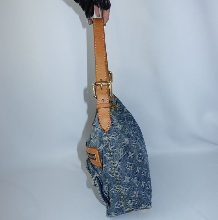 Louis Vuitton Denim Baggy Monogram image 20
