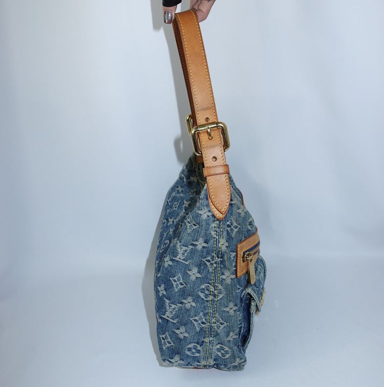 Louis Vuitton Denim Baggy Monogram image 18