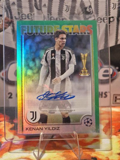 Kenan Yildiz Autograph /99 Topps Future Stars Juventus