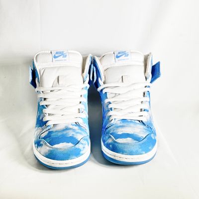 Nike SB Dunk High Clouds UK 10 Worn Once Boxed 🔥 Rare 3