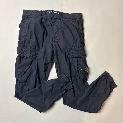 Stone Island Navy Cargo Trousers - W30