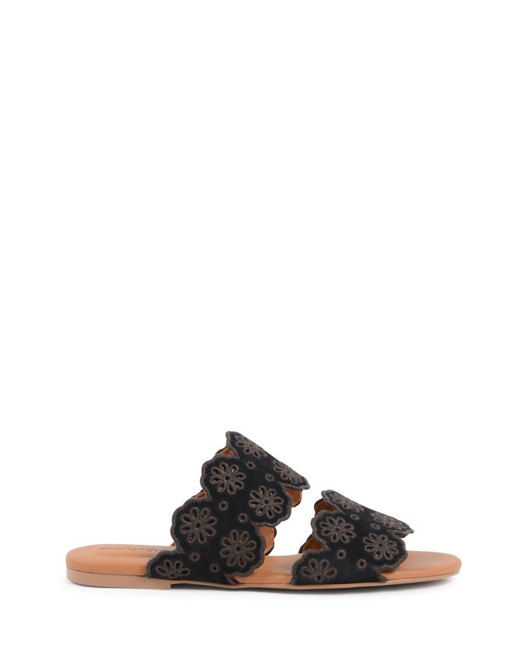 Other ChloÃ¨ Womens Flat Sandal Black SB30182 NERO product image