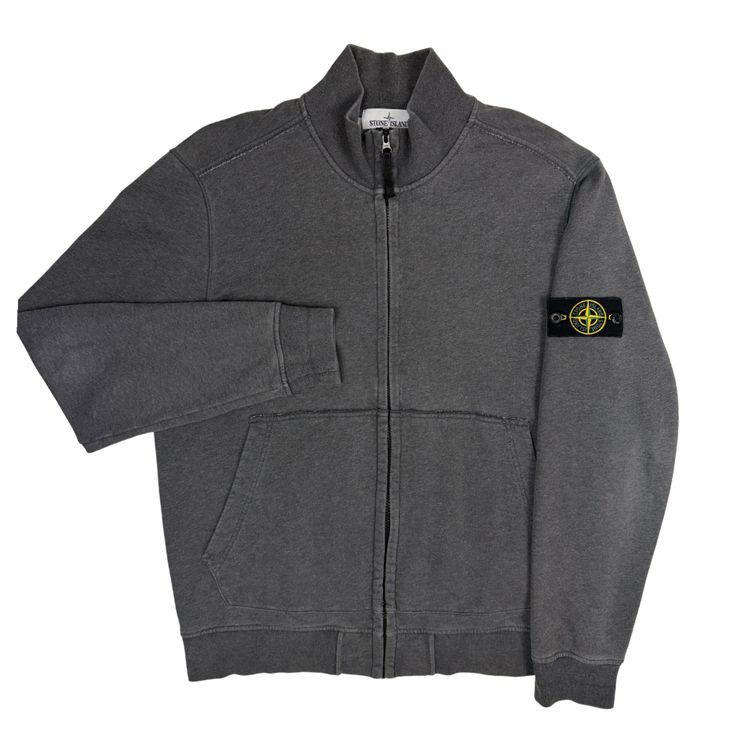 SUDADERA CON CREMALLERA STONE ISLAND - talla XXL