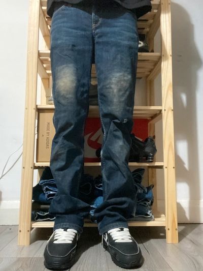 30W Vintage Baggy Carhartt Jeans Blue