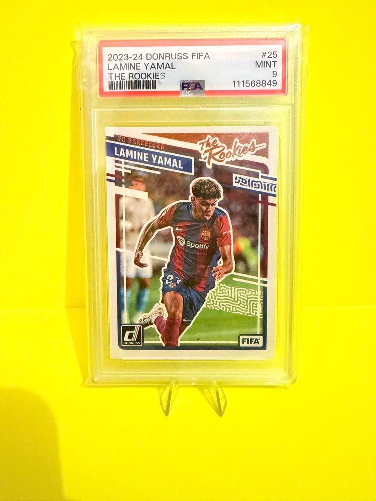 Panini Lamine yamal PSA 9 panini donruss product image