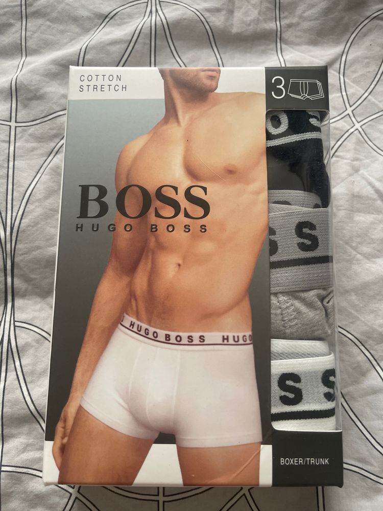 Hugo Boss Men'S Boxer Trunks size M  3 Pack image 1