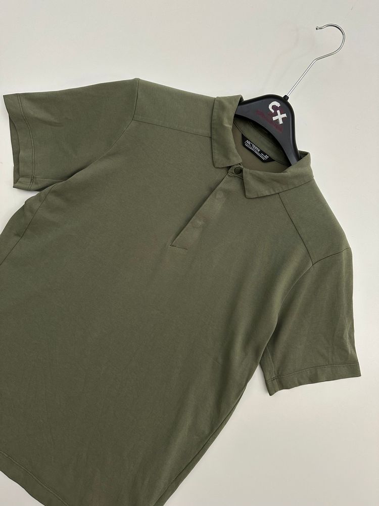 Arc’teryx Eris Polo T-Shirt Forage Green Men’s S Small 6