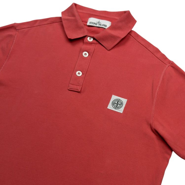 S/S 17 Stone Island Polo Shirt - Pink image 2