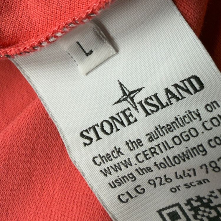S/S 17 Stone Island Polo Shirt - Pink image 3