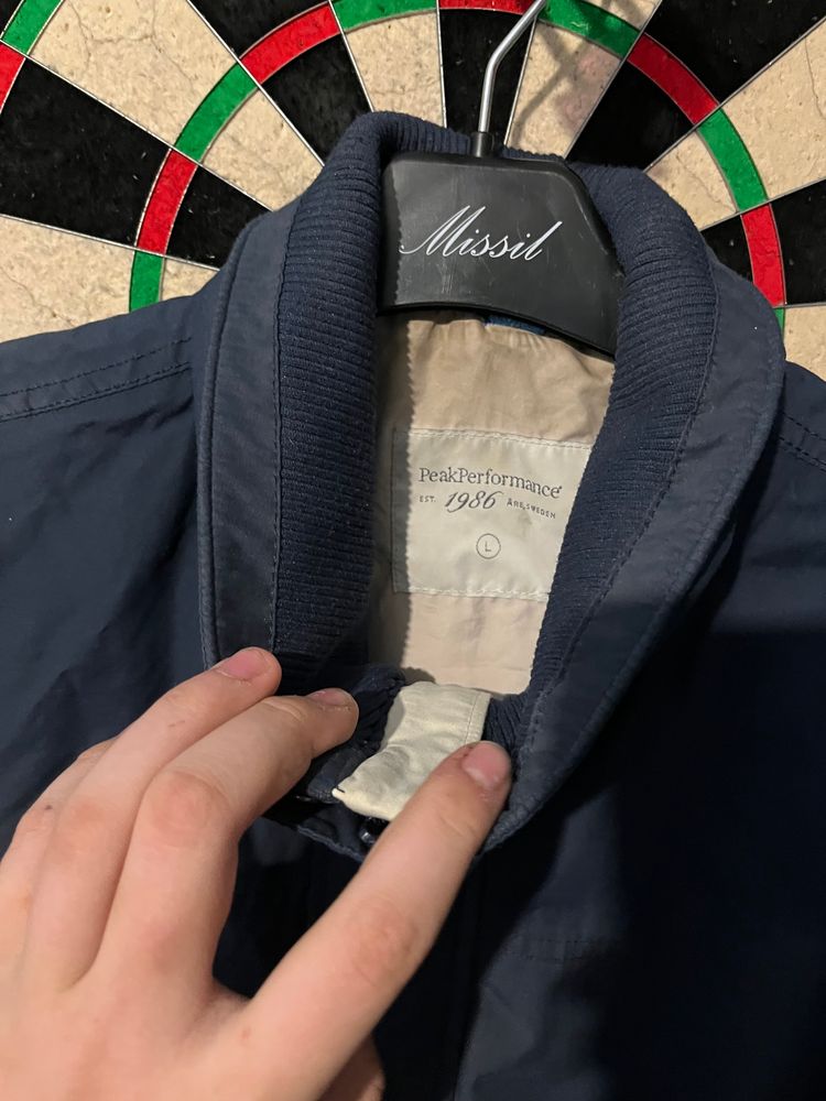 Peak Performance Navy Jacket 3