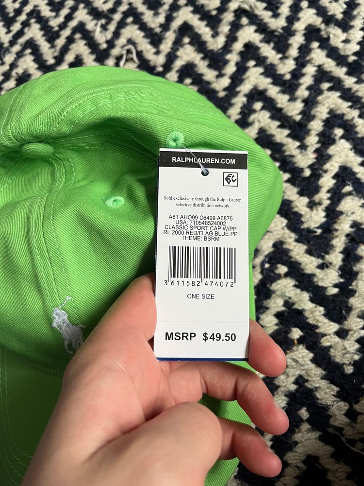 RLX Ralph Lauren Ralph Lauren Green Cap product image
