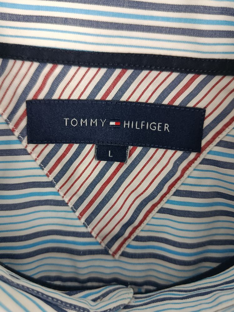 Tommy Hilfiger Striped Button-Up Shirt 6