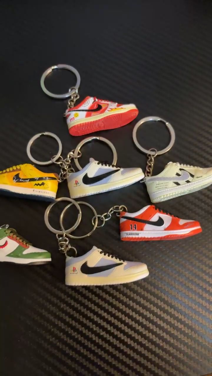 Nike Sneaker Keychains. Choose 1 (Sold Individually) image 1