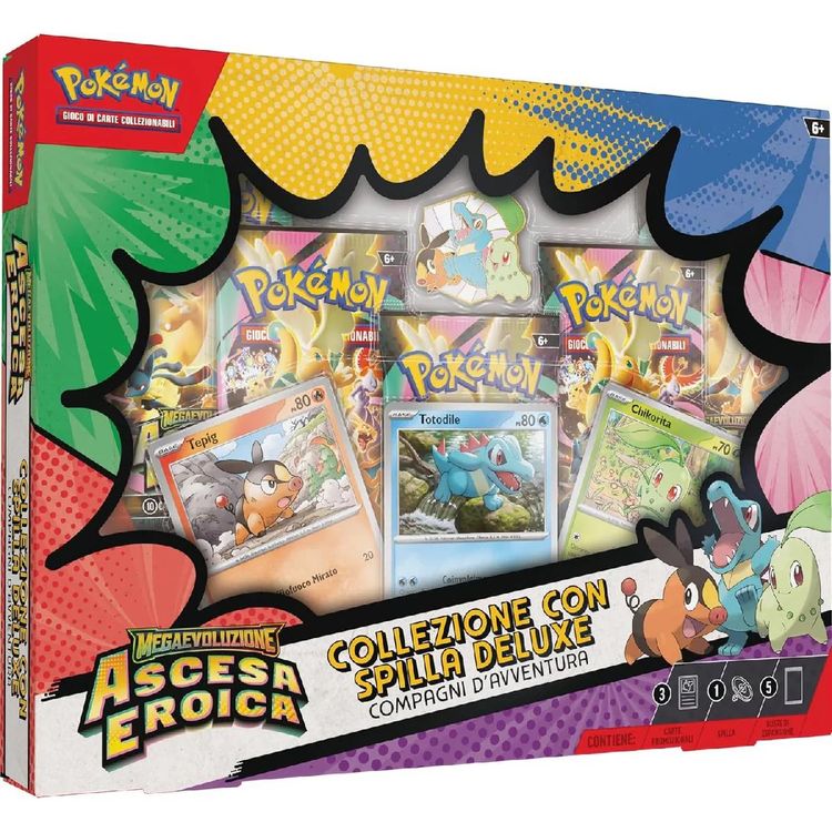Pokémon Mega Evolution Ascesa Eroica Deluxe Collection