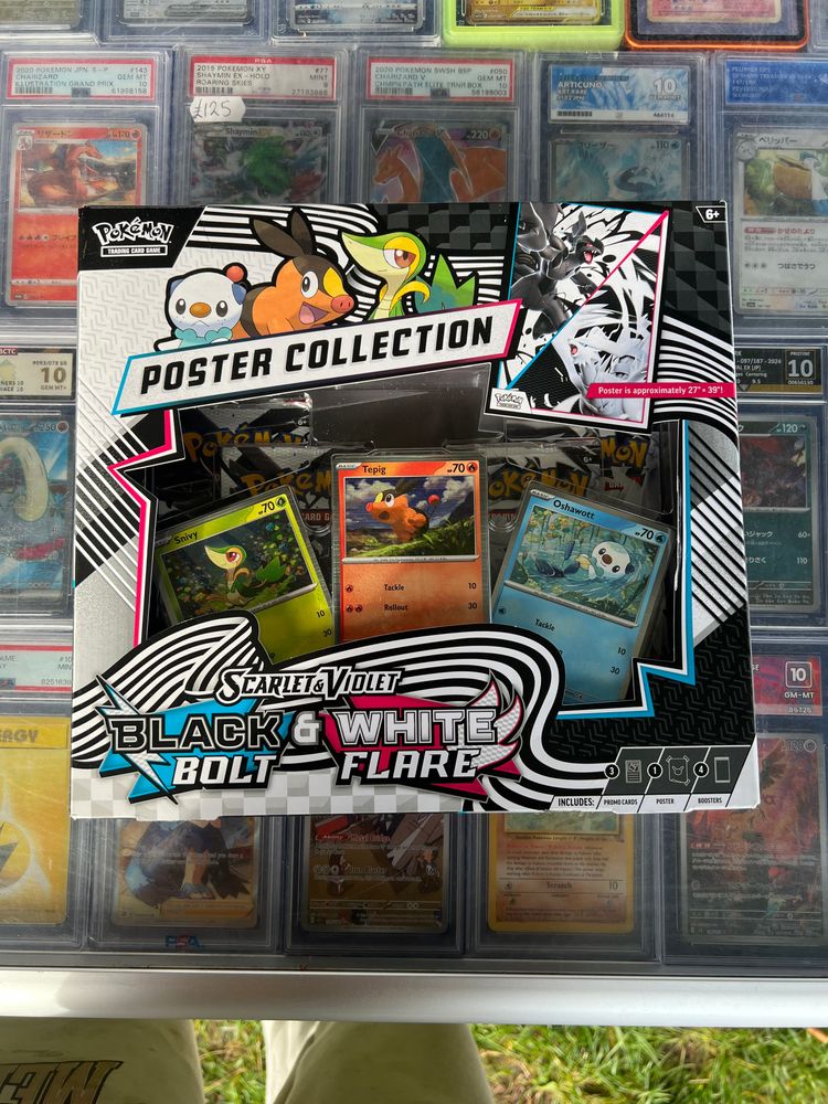 Pokemon Pokemon Scarlet & Violet Black & White Bolt Flare Poster Collection product image