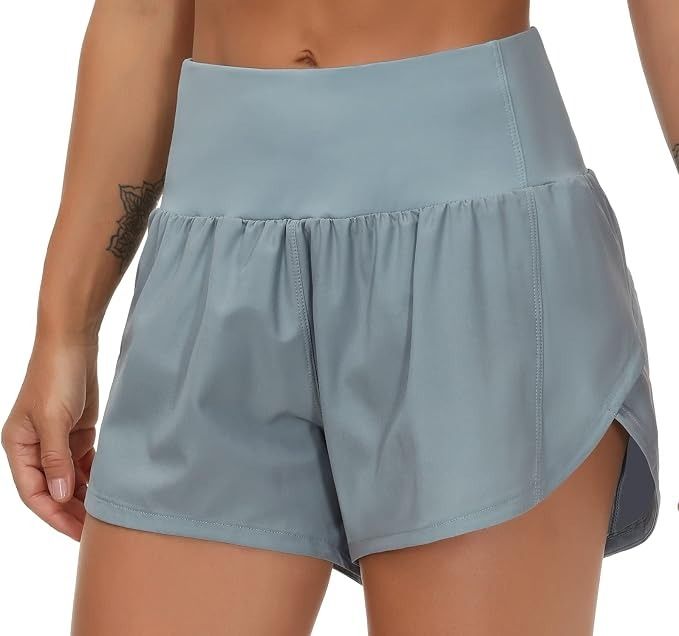 Grey Athletic Shorts image 2