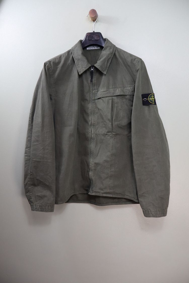 Stone Island Khaki Overshirt 3