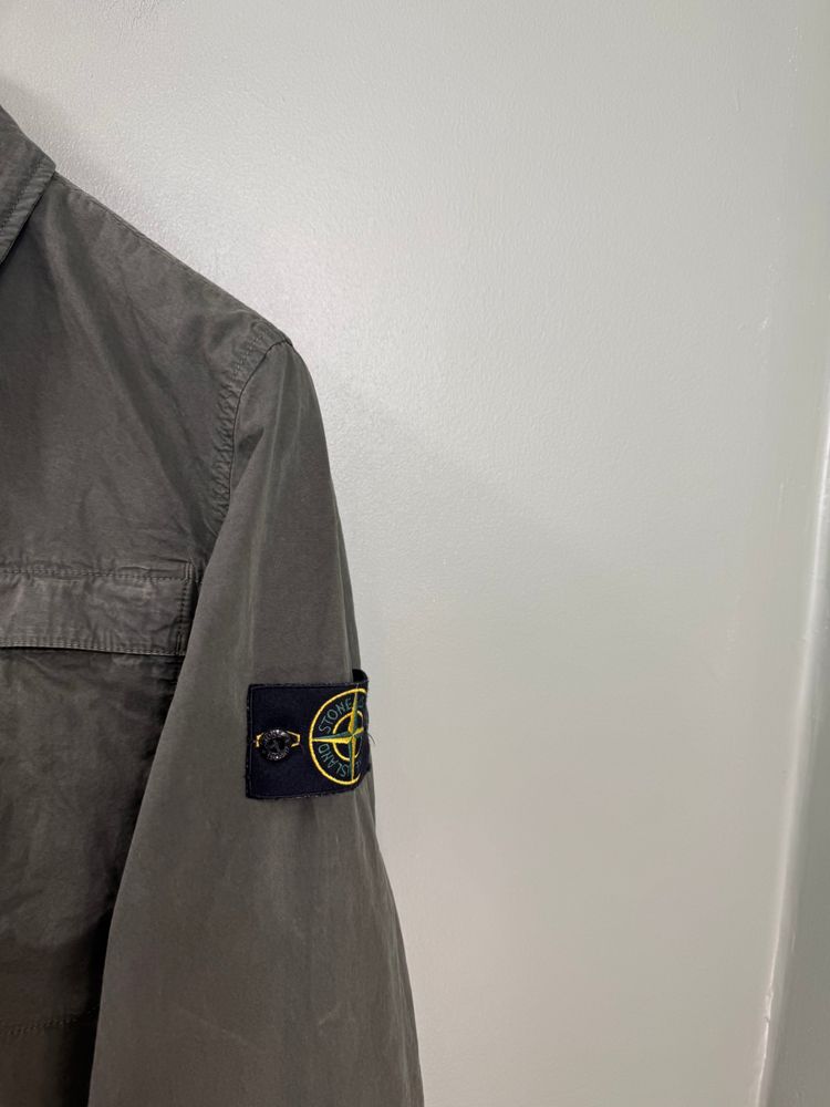 Stone Island Khaki Overshirt 5