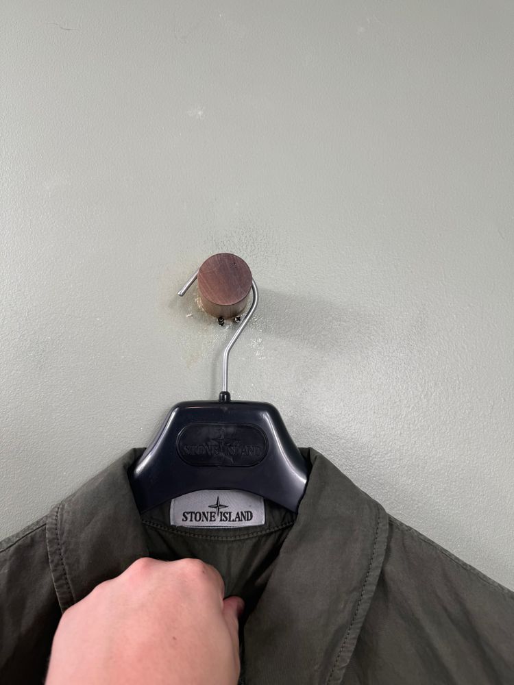 Stone Island Khaki Overshirt 4
