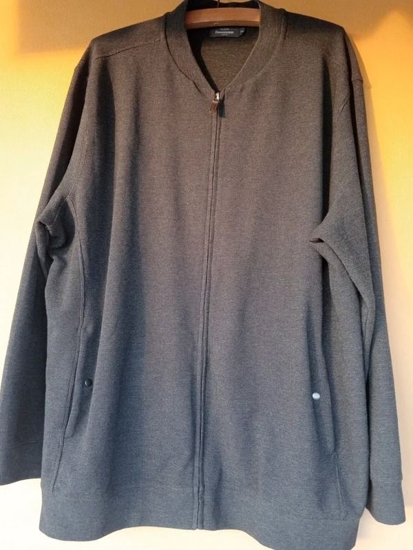 Grey Zip-Up Jacket imagen 1
