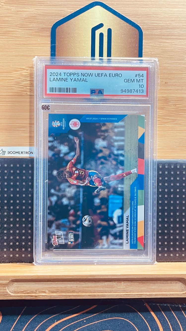 PSA 10 - Lamine Yamal - España - National Debut - rookie card - 2024 Topps Now Uefa Euro #54