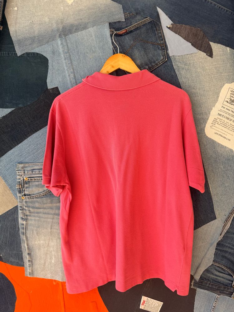 Lacoste Pink Polo Shirt 3