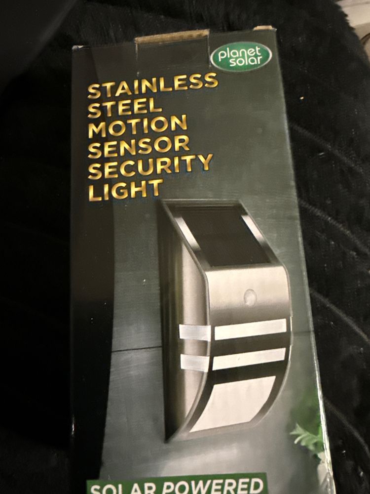 Stainless Steel Motion Sensor Security Light