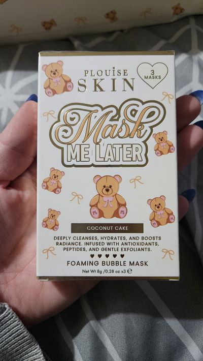 Plouise Skin Mask Me Later Foaming Bubble Mask