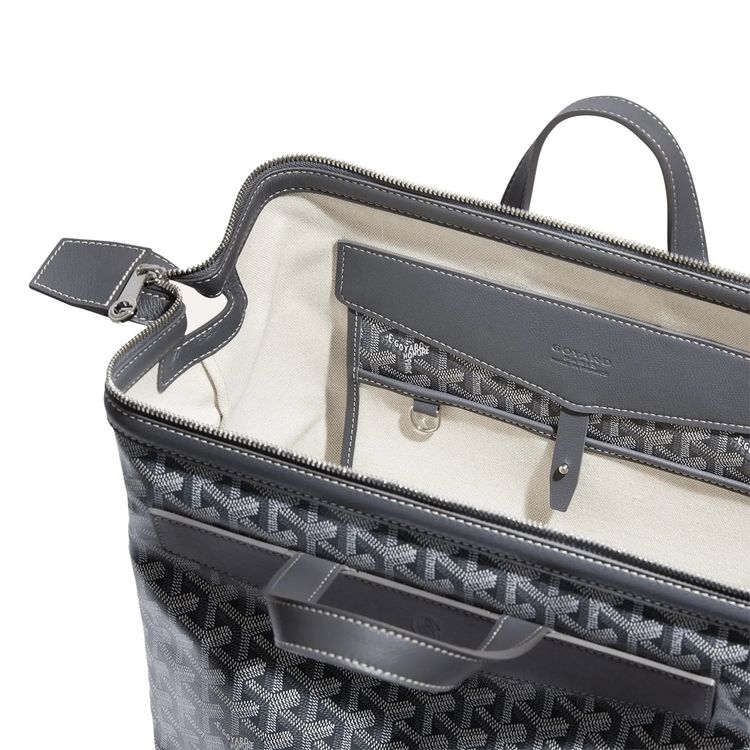 Goyard Grey Cisalpin Backpack image 4