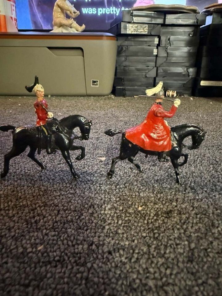 Decorative Figurines Of Horse Riders image 2