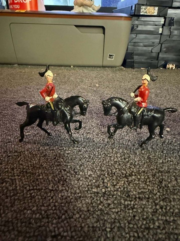 Decorative Figurines Of Horse Riders image 1