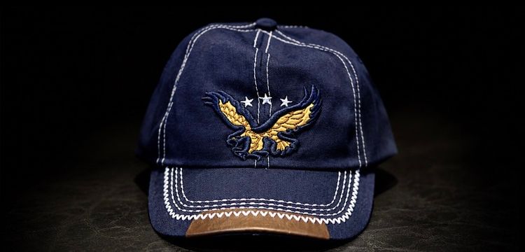 MLB Navy Blue Baseball Cap With Eagle Embroidery product image