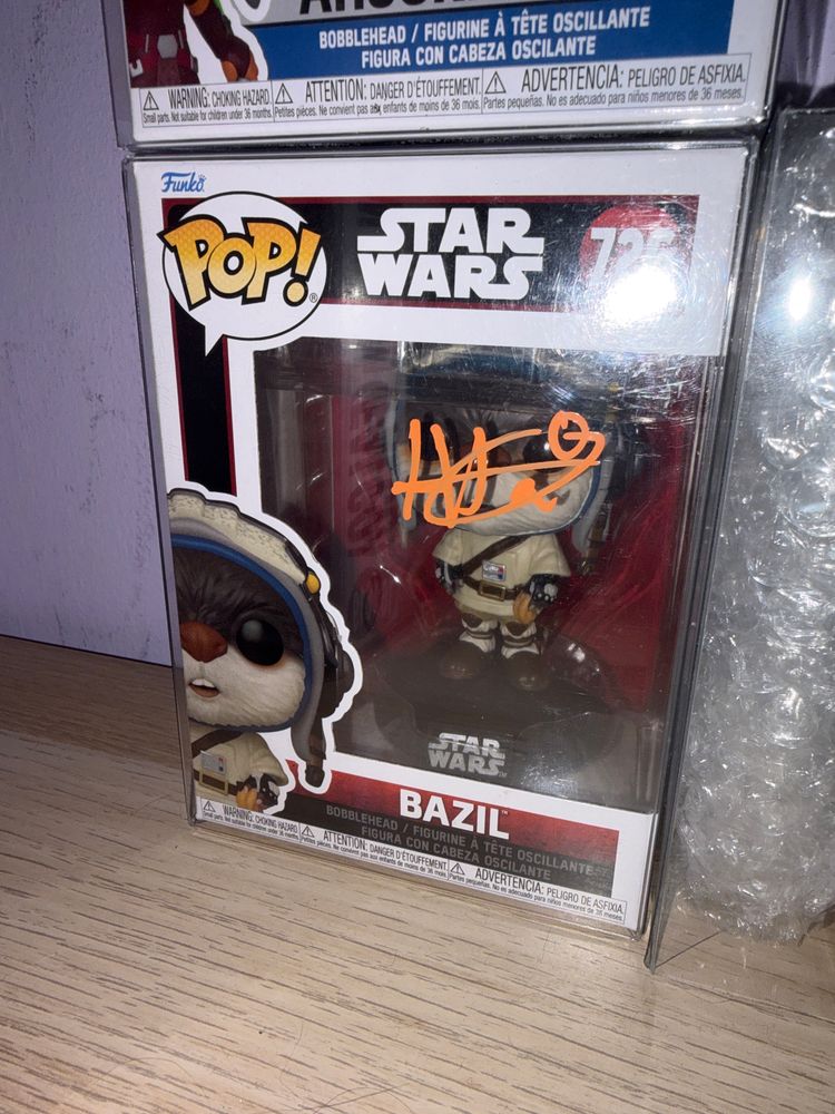 Funko Funko Pop Star Wars Bazil Bobblehead signed product image
