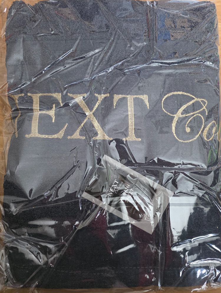 Immagine di Pack of 3 Charcoal Colour The Next Collection Xl Bath Sheet Price Marked £49 2