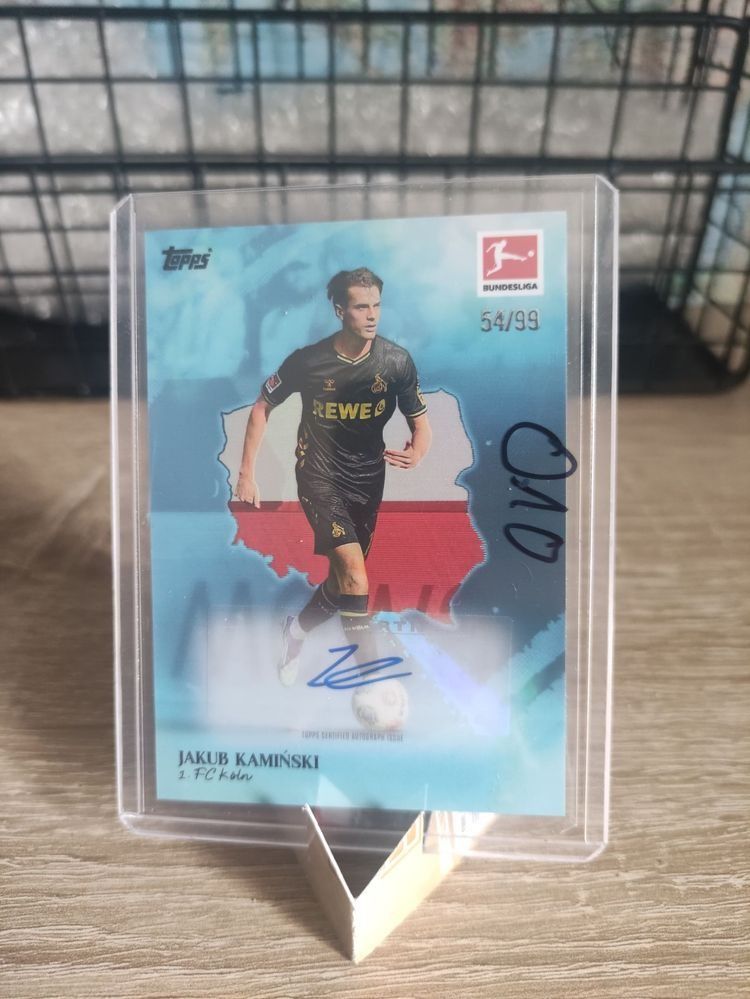 Immagine del prodotto Topps Jakub Kaminski Football Trading Card